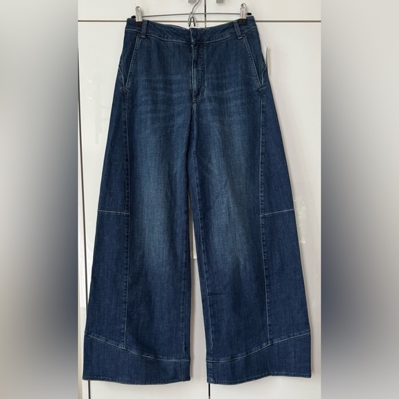 NWT Size 27 - Pilcro Full Curve High-Rise Wide-Leg Jeans - Picture 9 of 16